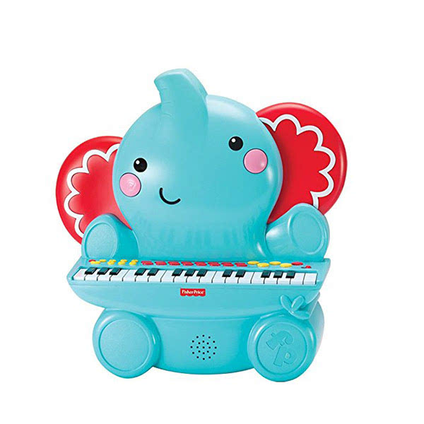 速抢!Fisher Price 费雪 KFP2138 Elephant Piano Toy 大象钢琴玩具 海淘